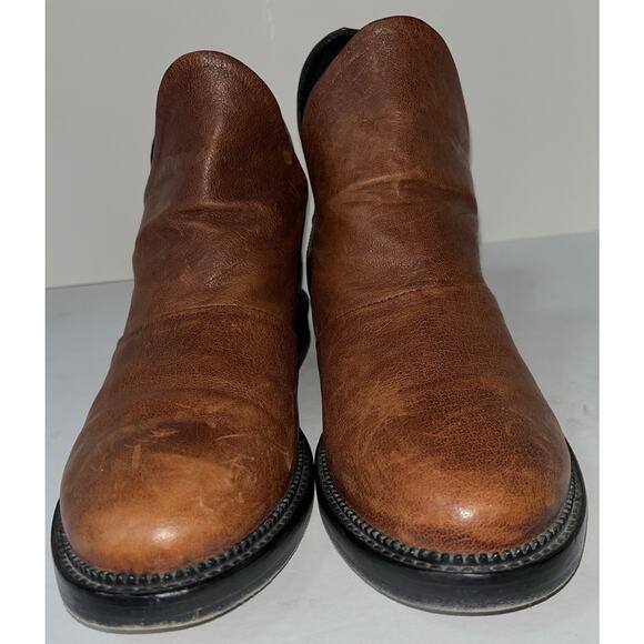 Woman’s Freebird Sawyer‎ Brown Slip On Booties Size 8 (EU 39) - Picture 6 of 9